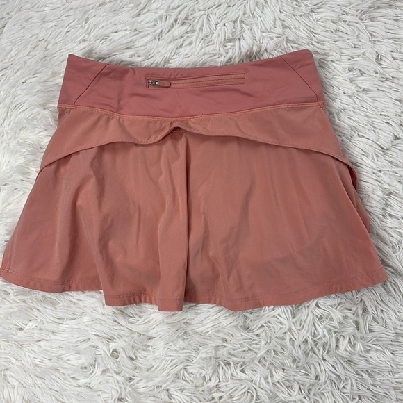 Lululemon Play Off The Pleats Skirt *13" Peach Pink - Picture 7 of 8